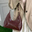 PU Leather Stone Texture Shoulder Bag