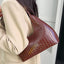 PU Leather Stone Texture Shoulder Bag